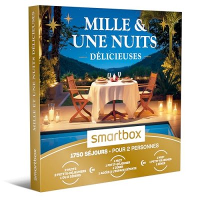 SMARTBOX Mille et une nuits d&eacute;licieuses -  - coffret cadeau s&eacute;jour
