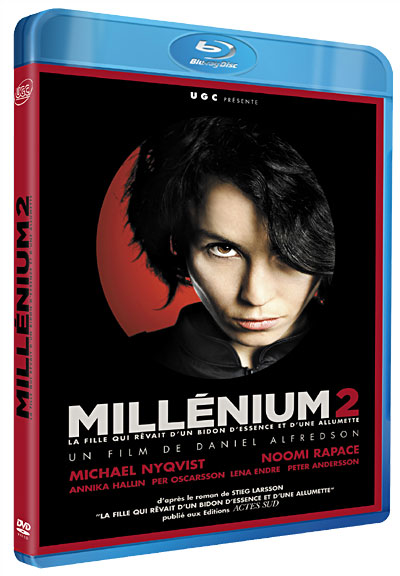 Millenium 2 - La Fille qui r&ecirc;vait d'un bidon d'essence et d'une allumette - Blu-Ray 