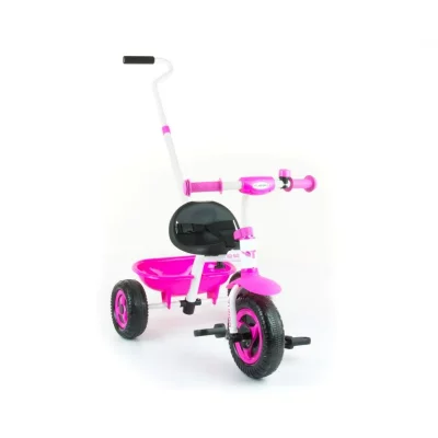 MILLY MALLY  Turbo driewieler Tricycle Enfant Junior Rose/Blanc