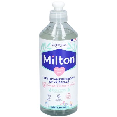MILTON  Nettoyant Biberons 500 ml - Flacon-Pompe 500 ml
