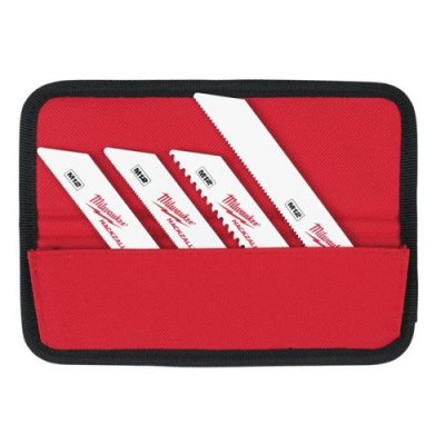 MILWAUKEE  - 10 Lames de scie sabre M12 Hackzall avec pochette