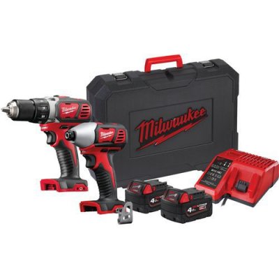 MILWAUKEE  Pack 18V perc. M18 BDD +viss.M18 BID - M18 BPP2D-402C - 4933447126