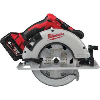 MILWAUKEE  Scie circulaire 18V 5Ah M18 BLCS66-502X - 4933464590