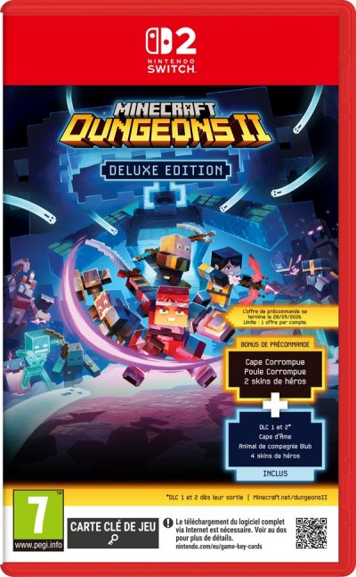 NINTENDO Minecraft Dungeons 2 - Deluxe Edition &bull; Jeu  Switch 2