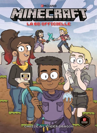 Minecraft la BD officielle : Chasse &agrave; l'Ender Dragon 