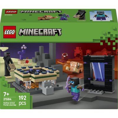Minecraft Voyage &Agrave; Travers Les Portails 21584 Multicolore