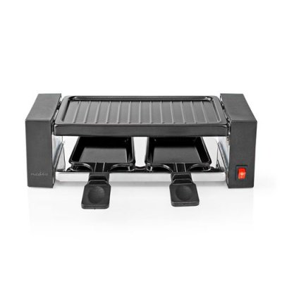 NEDIS Mini Appareil A Raclette 3 Fcra210Fkb2
