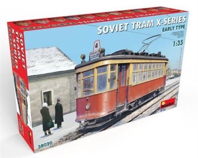 MINIART Mini Art Tramway sovi&eacute;tique de la s&eacute;rie X de type ancienLe tramway