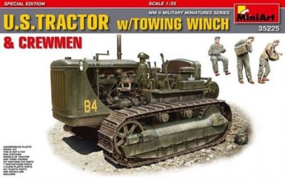 MINIART Mini Art US Tracteur + Treuil - 1/35 - Maquette de camion