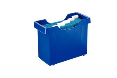 LEITZ Mini bac de rangement dossier suspendu Plus A4 avec 6 Dossiers