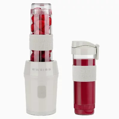 SWEISS Mini-blender -  - MOOV8 - 300 W - 570 ml - 2 gourdes - Beige