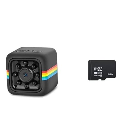 HDME Mini Cam&eacute;ra DV Sports HD DV SQ11 - 1080P Vid&eacute;o, 12 MP Photo, Cam&eacute;scope avec &eacute;clairage nocturne