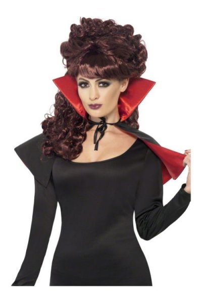 SMIFFYS Mini Cape De Vampire Rouge Et Noire - Taille Unique