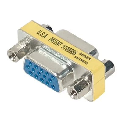 DEXLAN Mini changeur HD15 Femelle/Femelle (VGA)