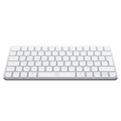 MOBILITY LAB Mini clavier - Touches plates - KMP2000W - AZERTY - FR - Multi-connexions - Blanc - Neuf