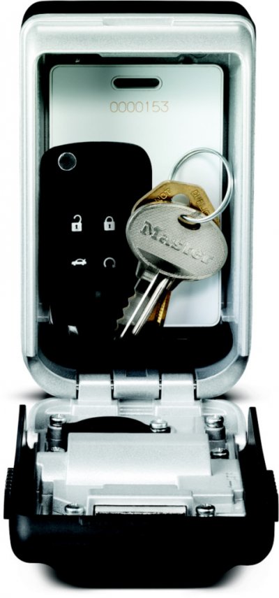 MASTER LOCK Mini-coffret rangement s&eacute;curis&eacute; select access&reg; noir et gris 536232
