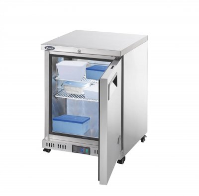 ATOSA Mini Cong&eacute;lateur Professionnel Tropicalis&eacute; &agrave;&nbsp; Roulettes - 145 L - 
