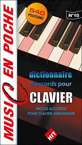 HIT DIFFUSION Mini dictionnaire d'accords pour clavier