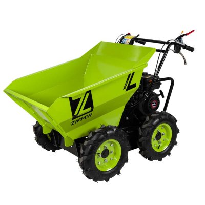 ZIPPER Mini dumper 4 roues motrices avec benne L. 912 mm thermique 196 cm3 ZI-RD300 - 