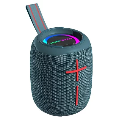 YONIS Mini Enceinte Bluetooth &Eacute;tanche IPX6 Son HD 10W Autonomie 6h Portable Bleu 