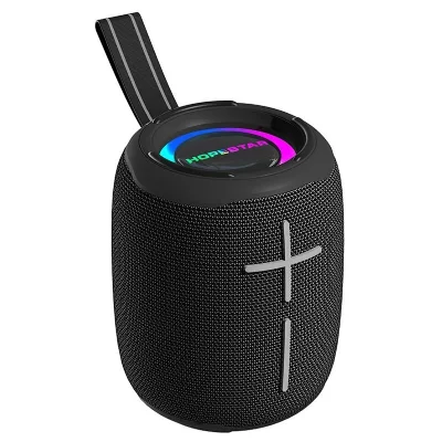 YONIS Mini Enceinte Bluetooth &Eacute;tanche IPX6 Son HD 10W Autonomie 6h Portable Noir 
