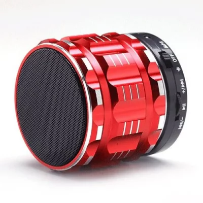 YONIS Mini Enceinte Bluetooth Portable Micro Carte SD Fonction Kit Mains Libres Rouge +SD 16Go 