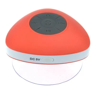 YONIS Mini Enceinte Bluetooth Waterproof Rouge  - Neuf