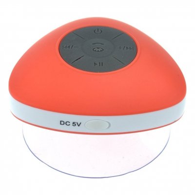 YONIS Mini Enceinte Bluetooth Waterproof Rouge  - Neuf