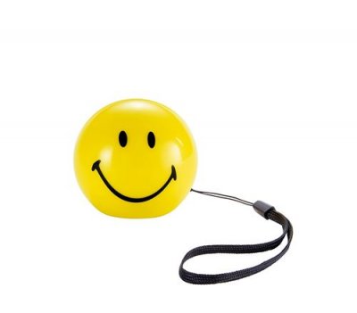 WISDOM Mini enceinte sans fil jaune smiley bigben nc