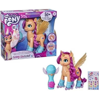 HASBRO Mini figurine My Little Pony Chante et patine 
