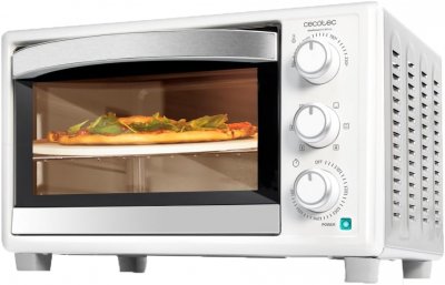 CECOTEC Mini four 26 L avec pierre &agrave; pizza - 1500 W