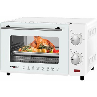WOLTU Mini Four &eacute;lectrique  - 10L - 650W - Blanc - Multifonctionnel 