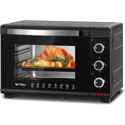 WOLTU Mini four &eacute;lectrique  - 28L - 1600W - Noir