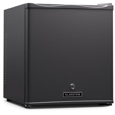 KLARSTEIN Mini Frigo 28L Snacks Boissons Petit Frigo Top Silencieux Mini Bar Argent