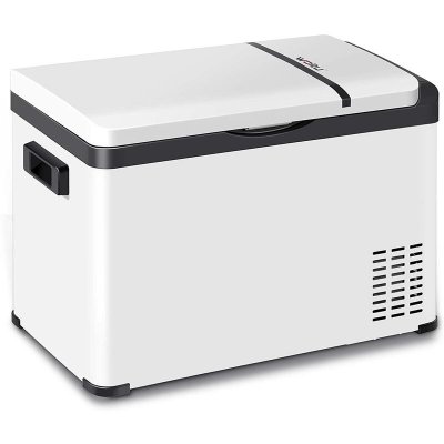 WOLTU Mini Frigo de Voiture -  - 30L - Chaud/Froid - Blanc