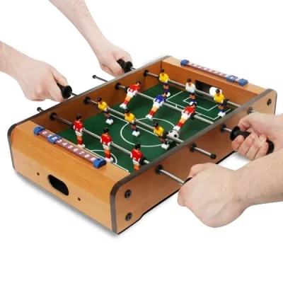 TOTALCADEAU Mini jeu baby-foot miniature 