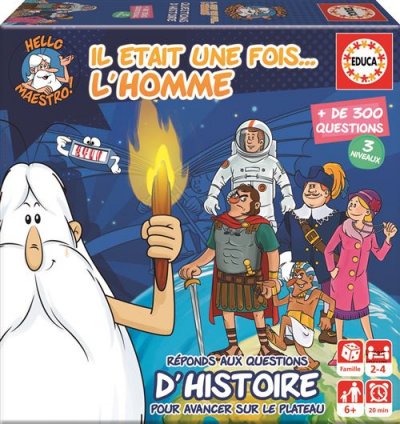 Mini jeu : il &eacute;tait une fois l'homme educa