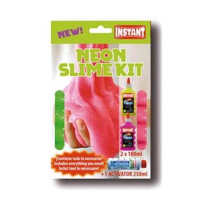  Mini kit pour fabriquer son slime neon - instant 18951