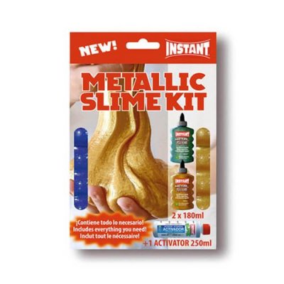  Mini Kit Slime M&eacute;tallique 2 Colles + Activateur Instantan&eacute; 18961