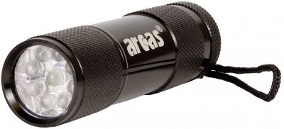 ARCAS Mini lampe de poche  Alu 9 LED LED &agrave; pile(s) 65 g