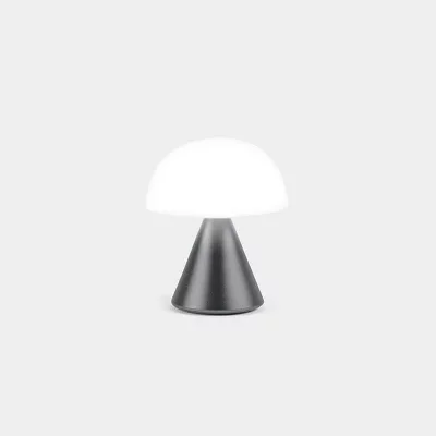 LEXON Mini Lampe LED  Mina Gris M&eacute;tallique Fonc&eacute;e