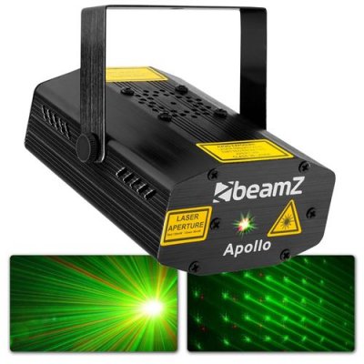 BEAMZ Mini Laser Apollo Rouge Vert Multipoints