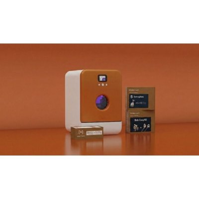 DAAN TECH Mini lave-vaisselle  Bob Cuivre full pack Orange