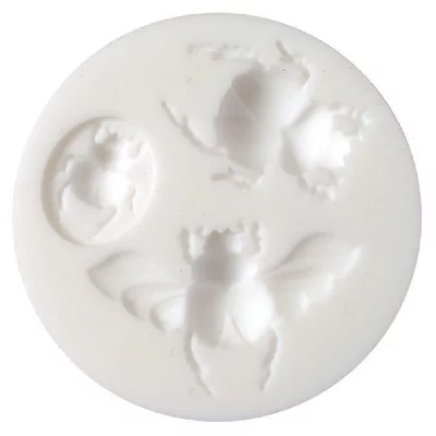 GRAINE CREATIVE Mini moule en silicone pour p&acirc;te FIMO - Scarab&eacute;e