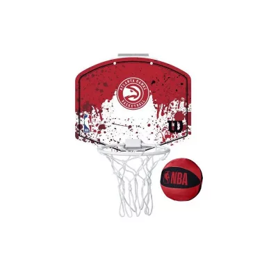 WILSON Mini panier de Basket NBA Atlanta Hawks  Team