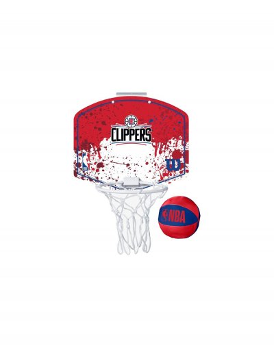 WILSON Mini panier de Basket NBA Los Angeles Clippers  Team