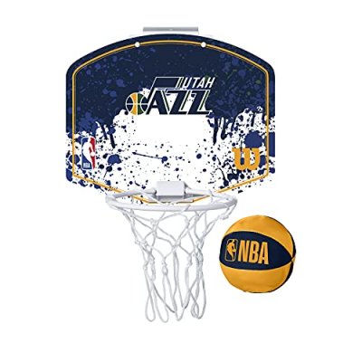 WILSON Mini panier de Basket NBA Utah Jazz  Team