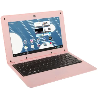 YONIS Mini PC Android ultra portable netbook 10 pouces WiFi 8 Go Rose