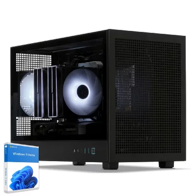 SEDATECH Mini-PC Gamer, AMD Ryzen 5 5500, RTX5060, 32Go RAM, 1To SSD, Win 11