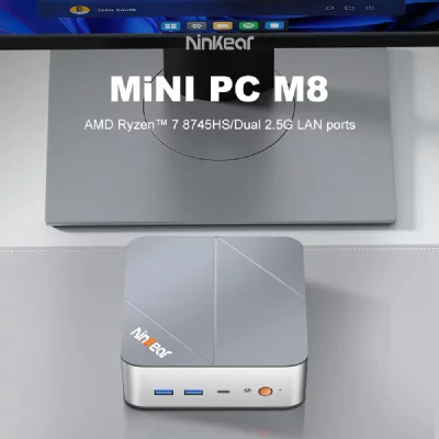 NINKEAR Mini-PC Gaming M8 AMD Ryzen 7 8745HS 16 Go RAM 1 To SSD Windows 11